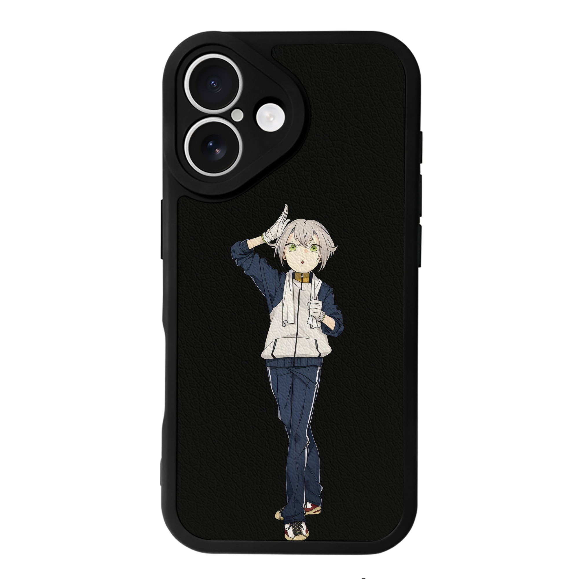 （画像用） 刀剣乱舞 Touken Ranbu 【iPhone 16シリーズ対応】シリコンスマホケース（レザー調） 材質：シリコン